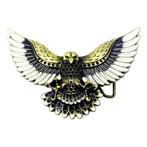 Boucle de Ceinture Américaine Aigle Vole Modèle Clark | La Ceinturerie

