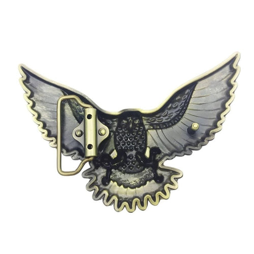 Boucle de Ceinture Américaine Aigle Vole Modèle Clark | La Ceinturerie

