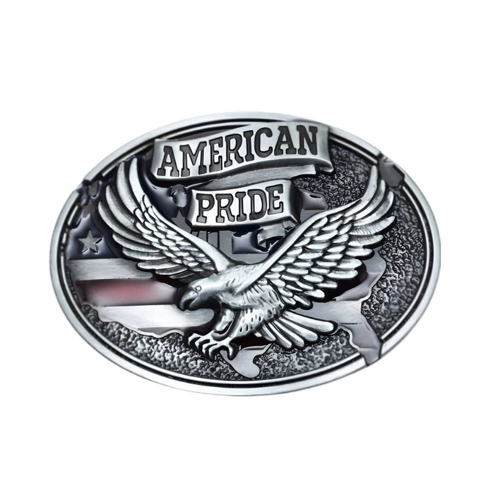 Boucle Ceinture Américaine "American Pride" Modèle Jarno - La Ceinturerie