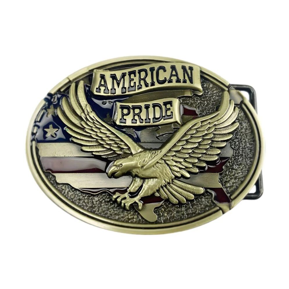 Boucle Ceinture Américaine "American Pride" Modèle Jarno - La Ceinturerie