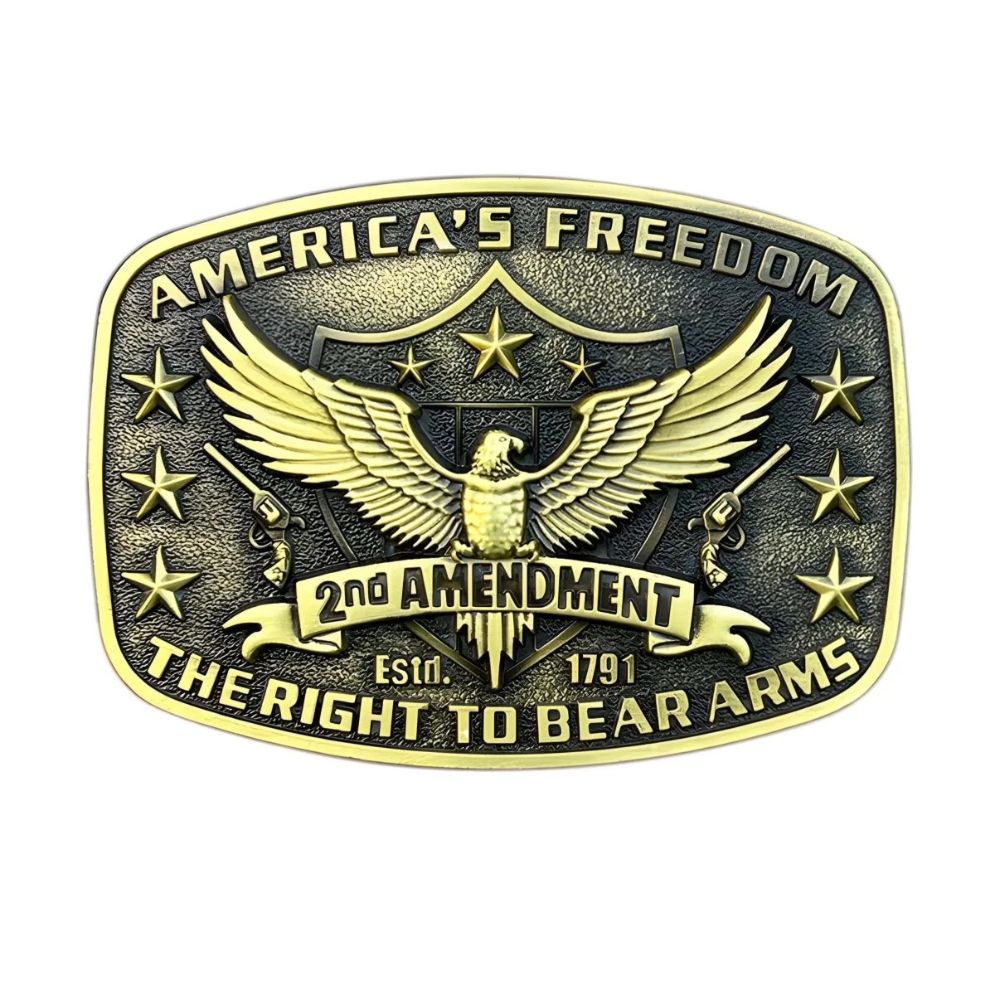 Boucle Ceinture Américaine "America's Freedom" Bowen | La Ceinturerie

