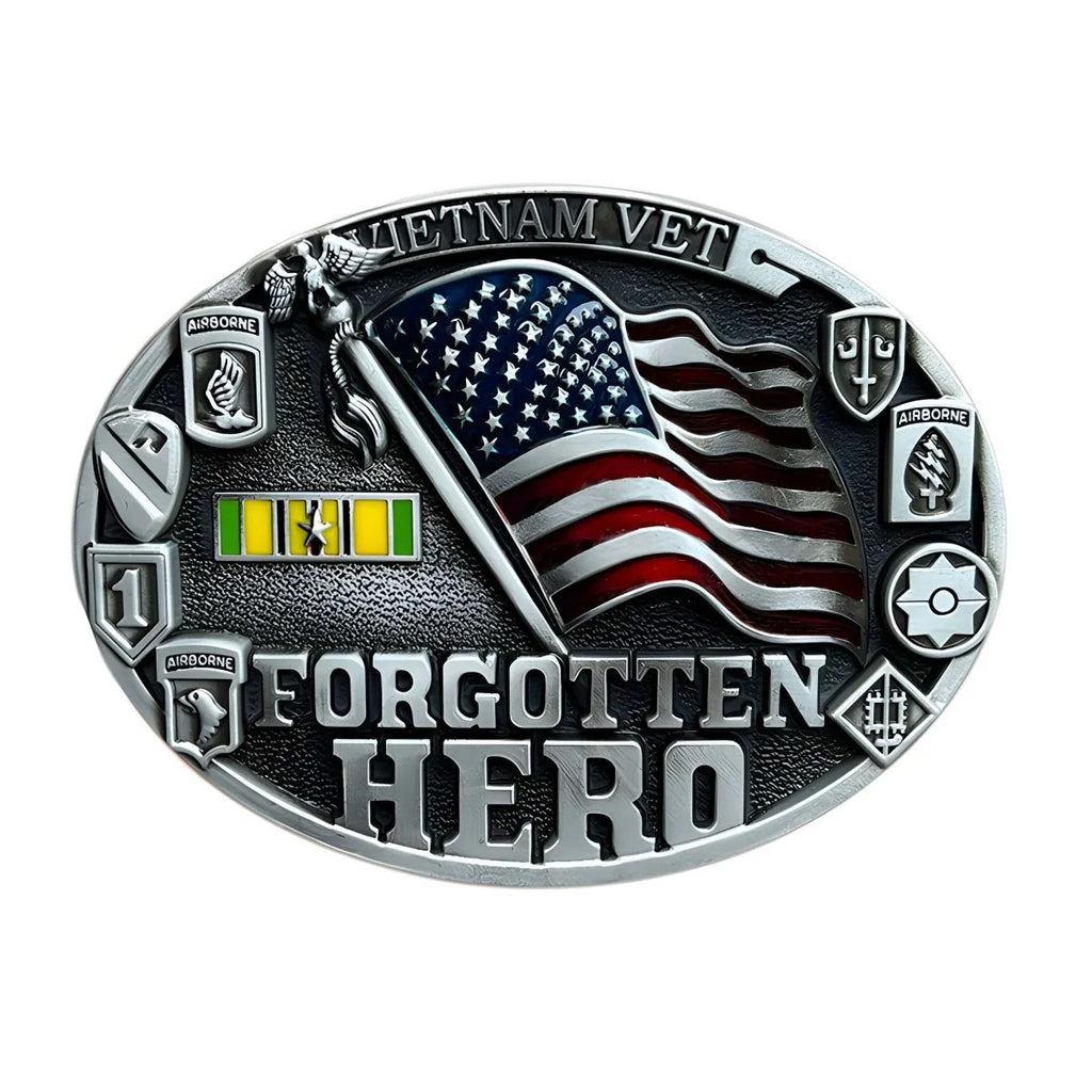 Boucle Ceinture Américaine "Forgotten Hero" ruben - La Ceinturerie

