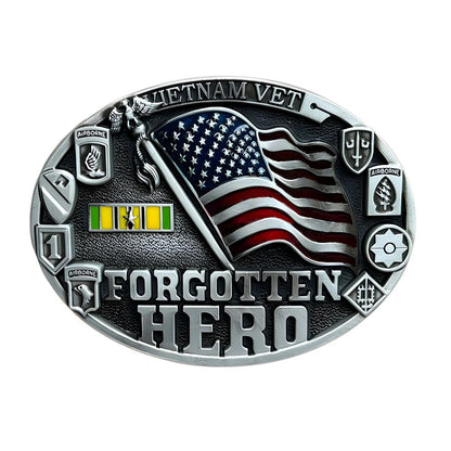 Boucle Ceinture Américaine "Forgotten Hero" ruben - La Ceinturerie

