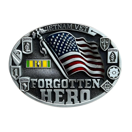 Boucle Ceinture Américaine "Forgotten Hero" ruben - La Ceinturerie

