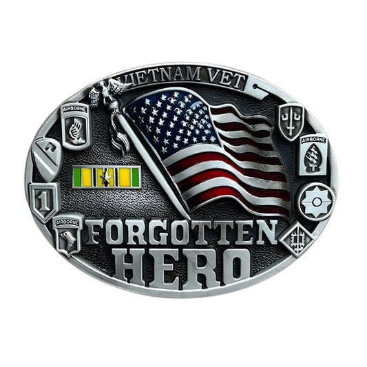 Boucle Ceinture Américaine "Forgotten Hero" ruben - La Ceinturerie

