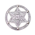 Boucle de Ceinture Américaine Sheriff Modèle Easton - La Ceinturerie

