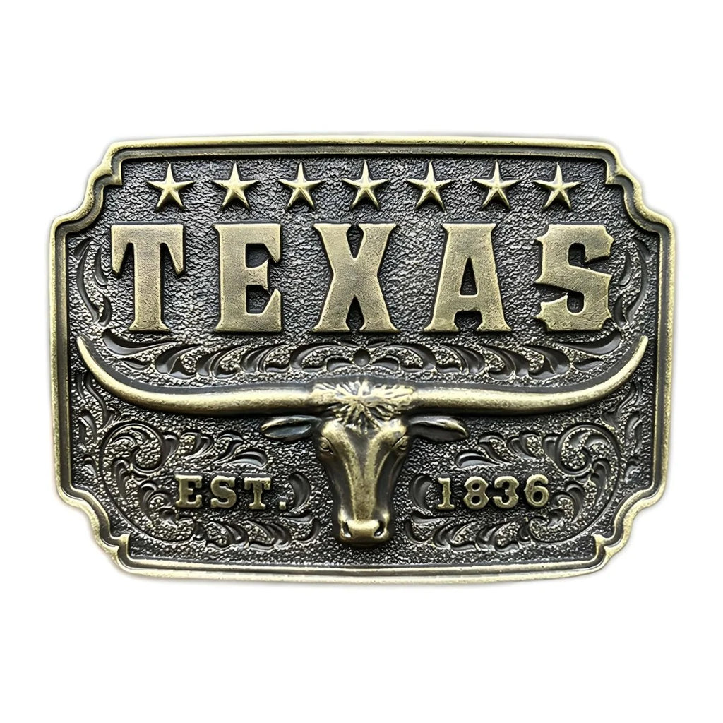 Boucle de Ceinture Américaine Texas Modèle Declan - La Ceinturerie

