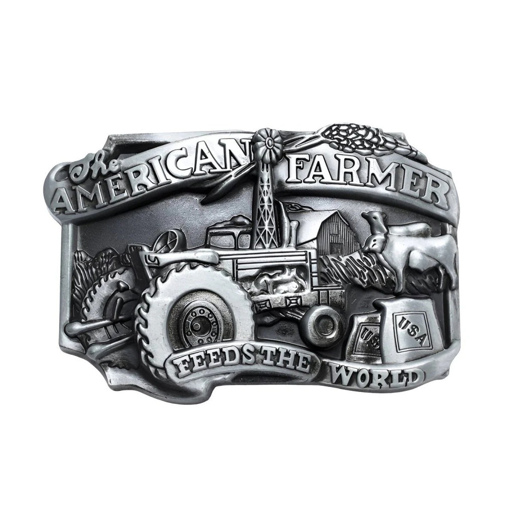 Boucle de Ceinture "The American Farmer" Modèle Jaxon | La Ceinturerie

