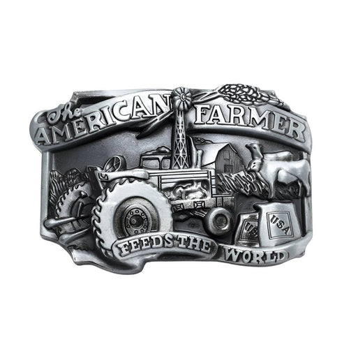 Boucle de Ceinture "The American Farmer" Modèle Jaxon | La Ceinturerie

