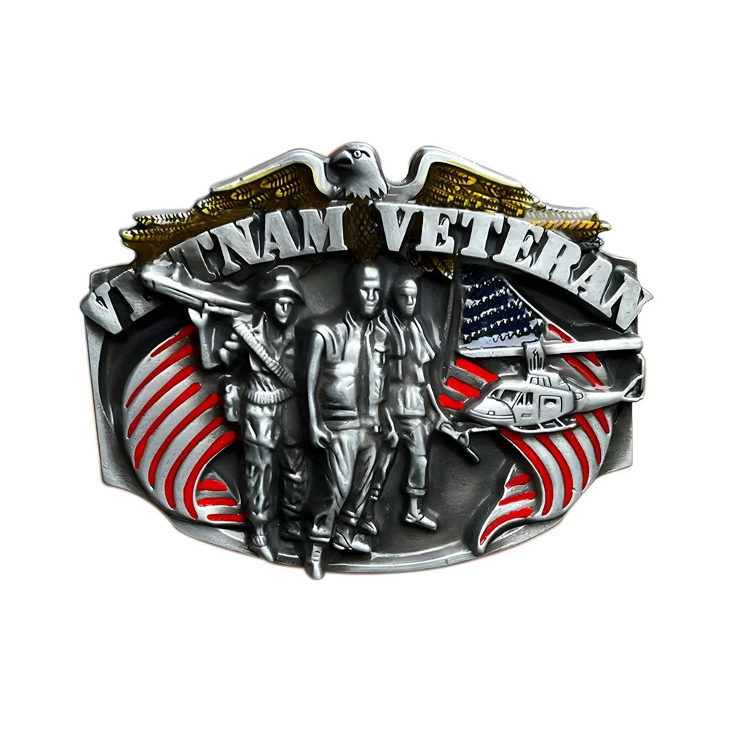 Boucle Ceinture Américaine "Vietnam Veteran" Baylor - La Ceinturerie