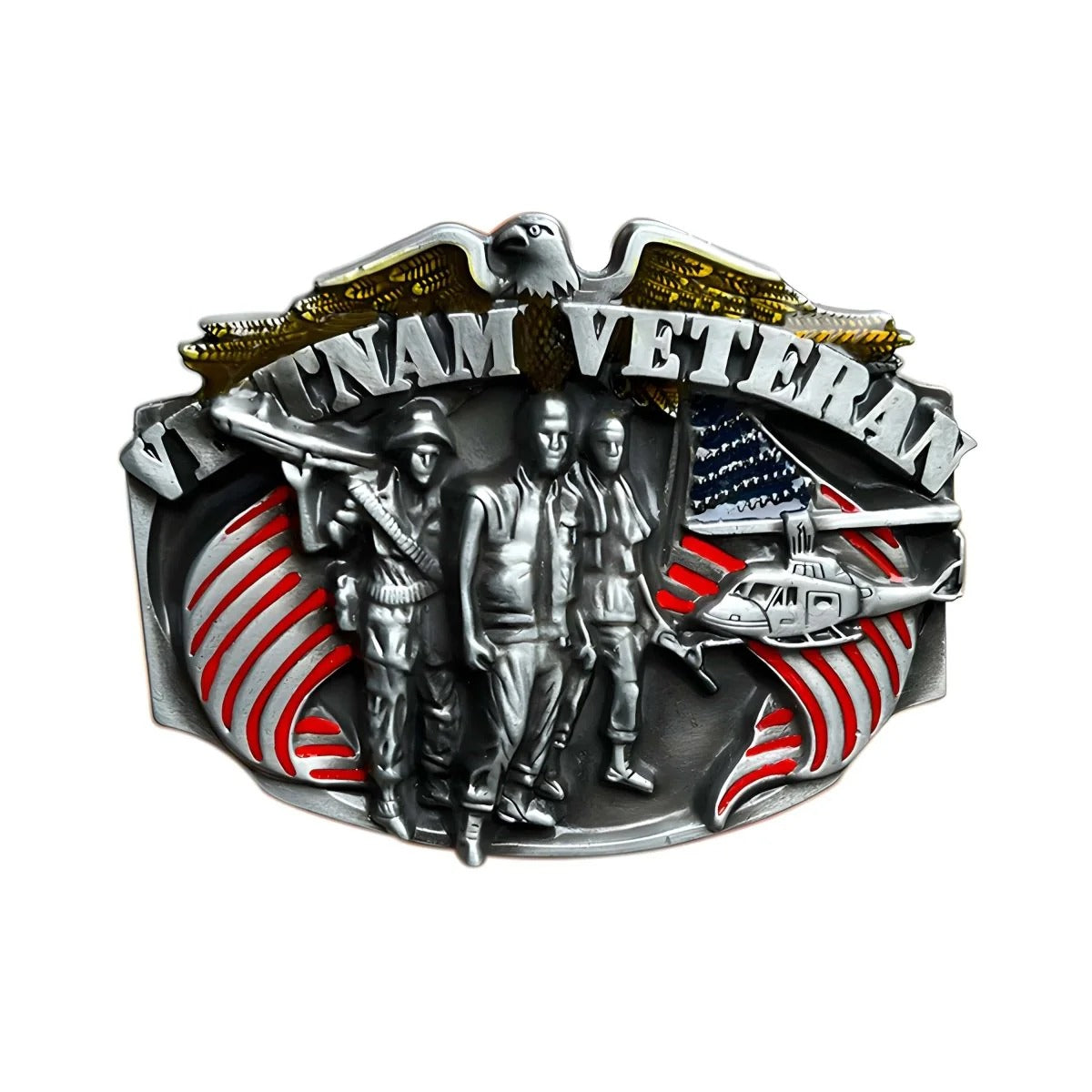Boucle Ceinture Américaine "Vietnam Veteran" Baylor - La Ceinturerie