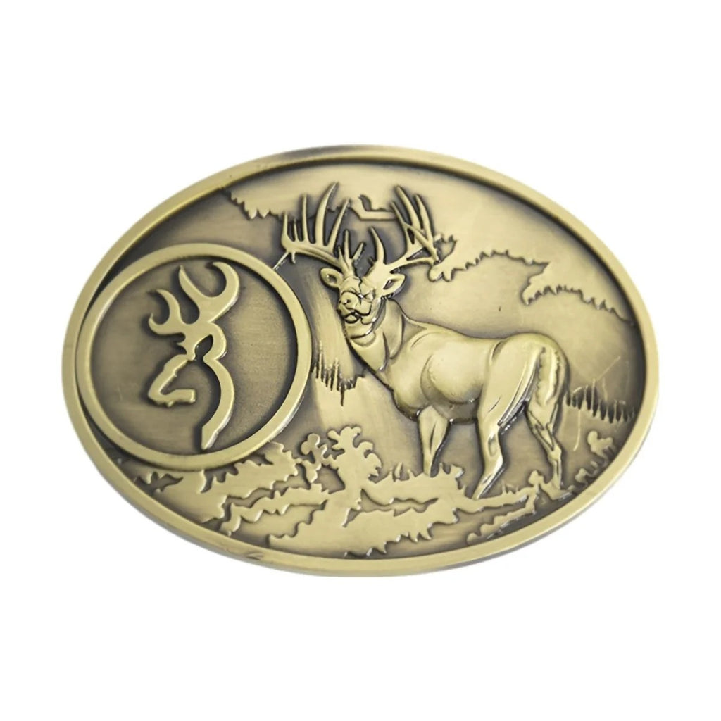Boucle de Ceinture Animal Cerf Modèle Donovan - La Ceinturerie
