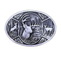 Boucle de Ceinture Animal Cerfs et Biche Modèle Heber | La Ceinturerie

