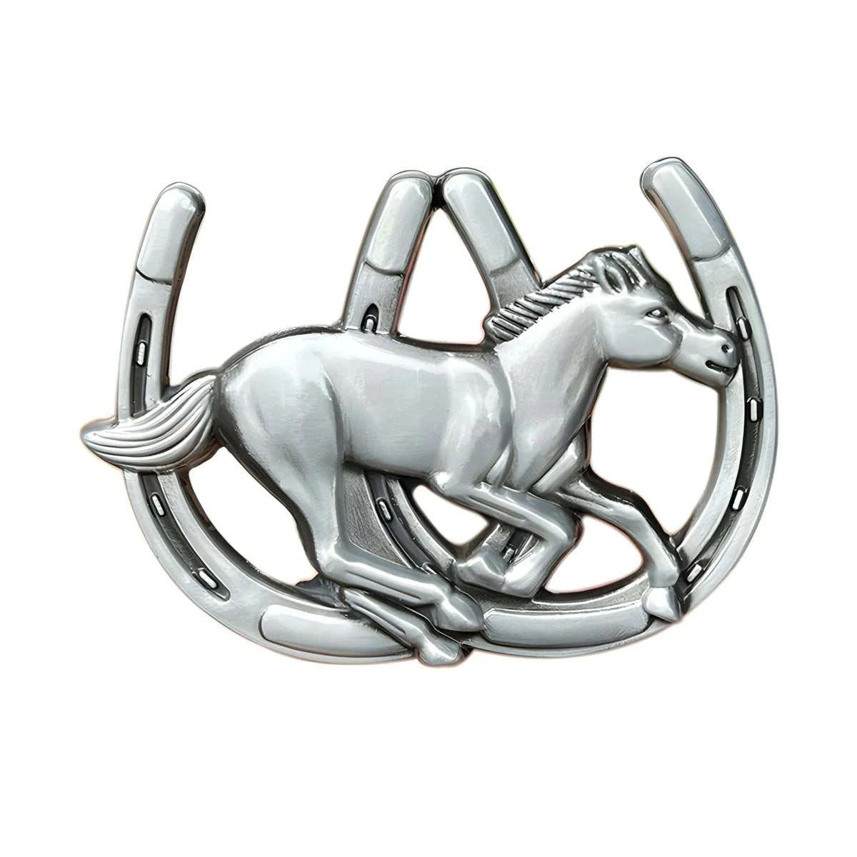 Boucle Ceinture Animal Cheval Fers Cheval Modèle James | La Ceinturerie

