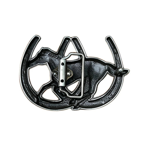 Boucle Ceinture Animal Cheval Fers Cheval Modèle James | La Ceinturerie
