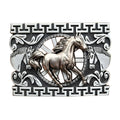 Boucle de Ceinture Animal Cheval Galopant Modèle Jim - La Ceinturerie

