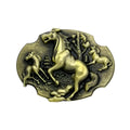 Boucle de Ceinture Animal Chevaux Modèle Juan - La Ceinturerie

