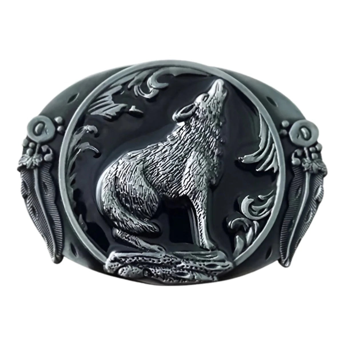 Boucle de Ceinture Animal Loup Modèle Zalen - La Ceinturerie