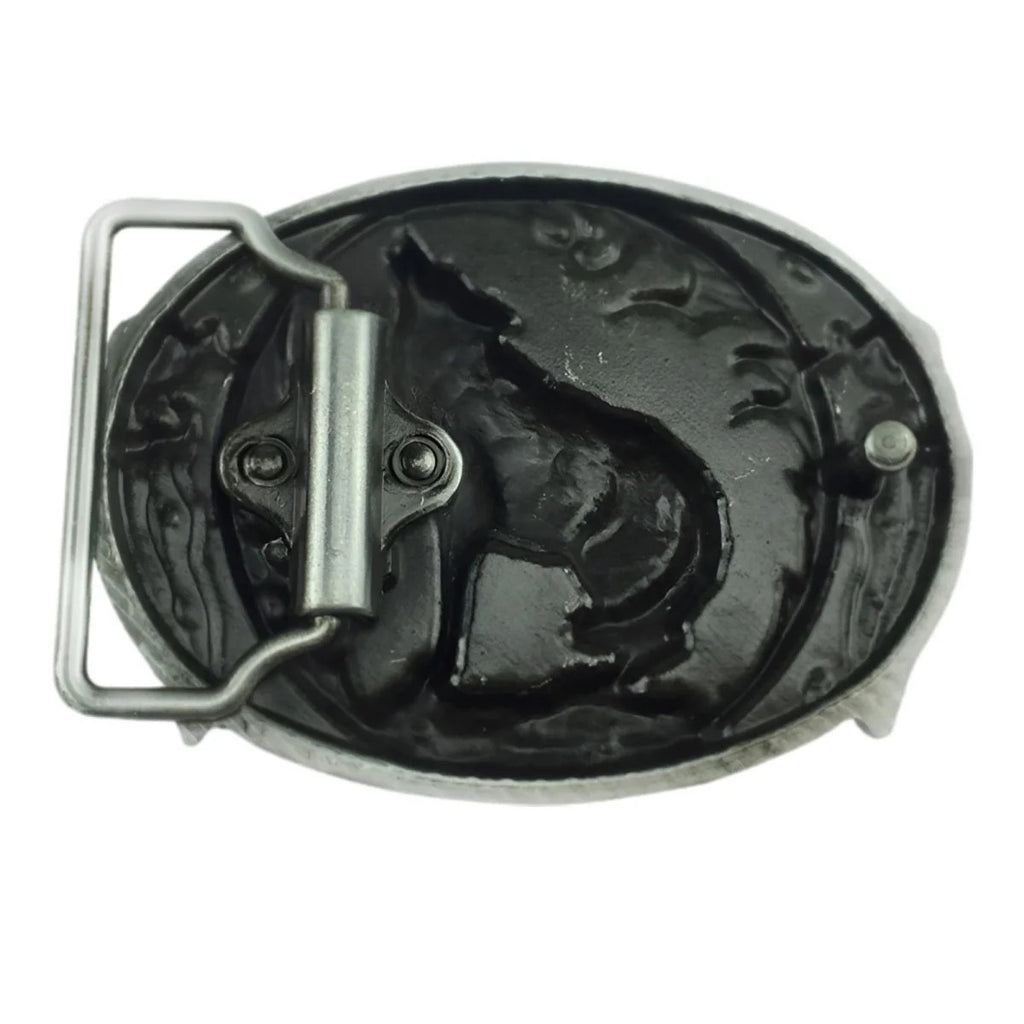 Boucle de Ceinture Animal Loup Modèle Zalen - La Ceinturerie