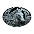 Boucle Ceinture Animal Tête de Cheval Modèle Rayden - La Ceinturerie