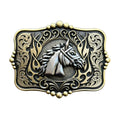 Boucle de Ceinture Animal Tête de Cheval Modèle Sam - La Ceinturerie

