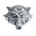 Boucle de Ceinture Animal Tête de Loup Modèle Farrell | La Ceinturerie


