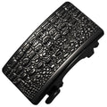 Boucle de Ceinture Automatique Crocodile Modèle Ronan - La Ceinturerie

