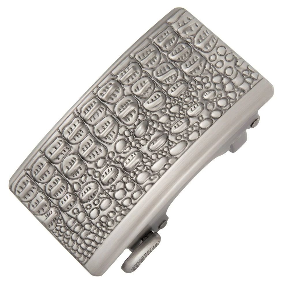 Boucle de Ceinture Automatique Crocodile Modèle Ronan - La Ceinturerie
