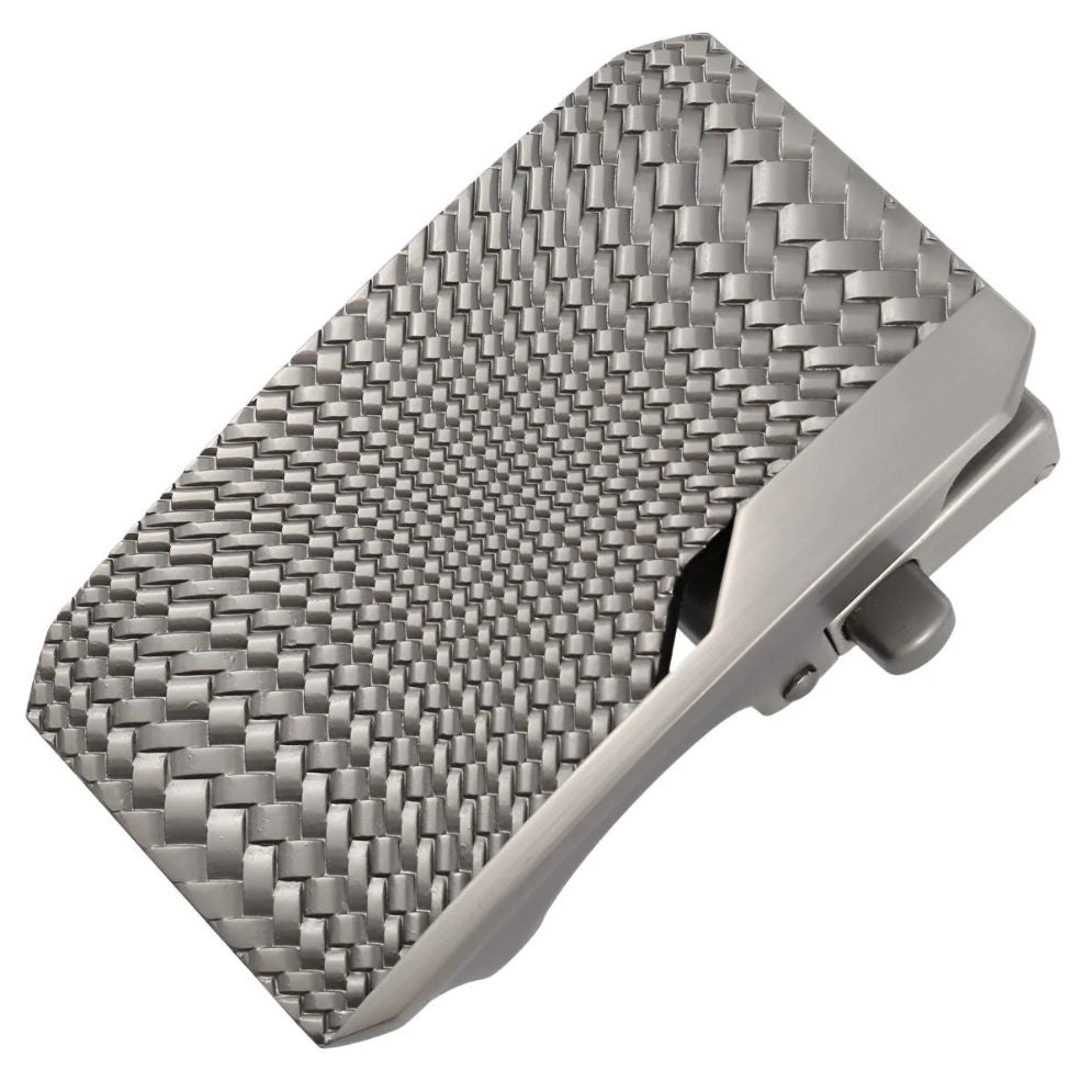 Boucle de Ceinture Automatique Aspect Tressé Modèle Ezvin | La Ceinturerie