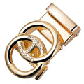 Boucle Ceinture Automatique Double Cercle Modèle Milio - La Ceinturerie