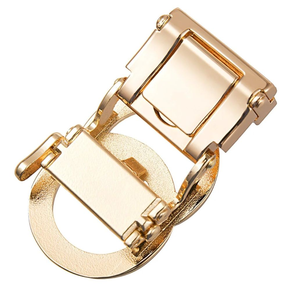 Boucle Ceinture Automatique Double Cercle Modèle Milio - La Ceinturerie