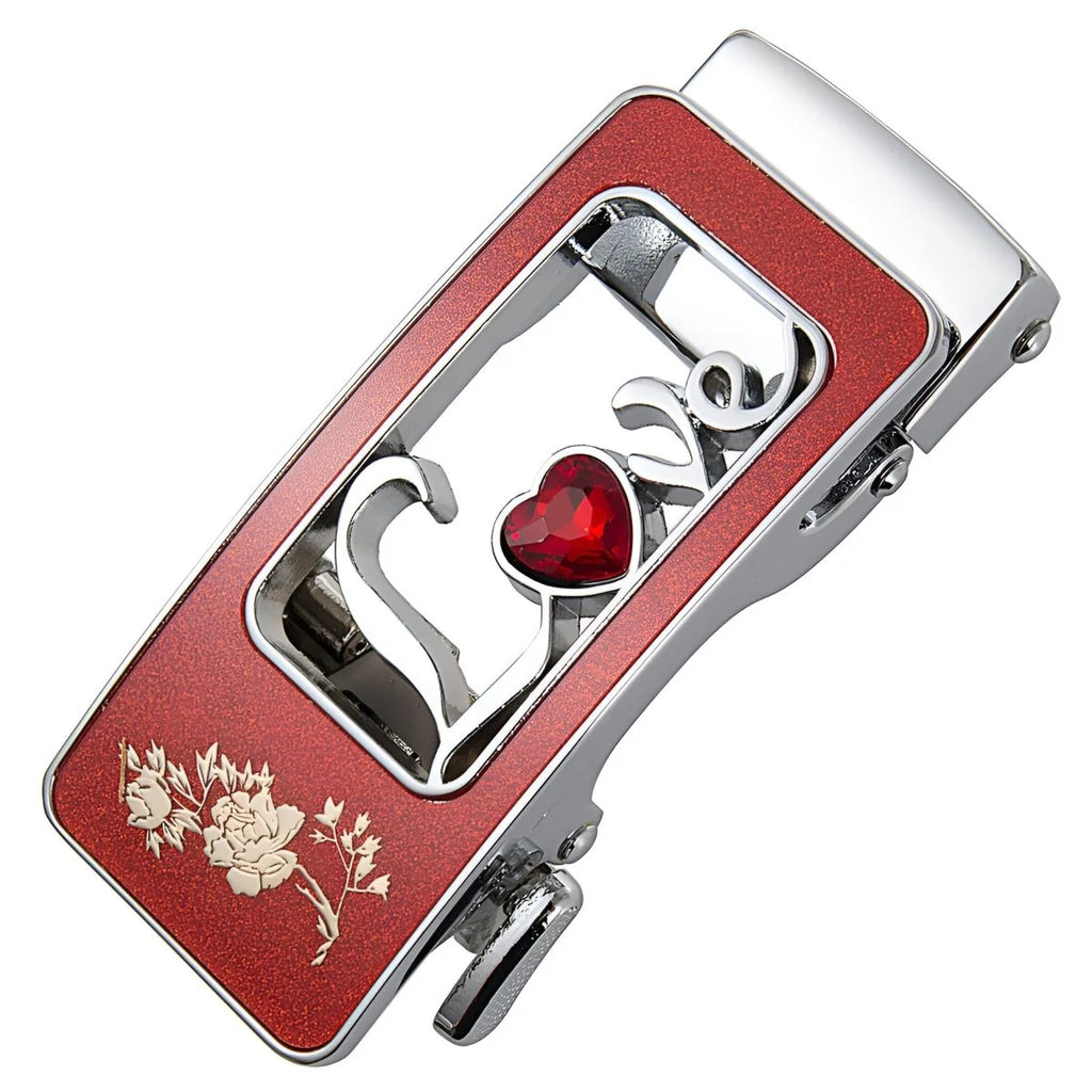 Boucle de Ceinture Automatique Love Modèle Fabia - La Ceinturerie
