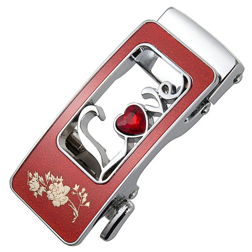 Boucle de Ceinture Automatique Love Modèle Fabia - La Ceinturerie
