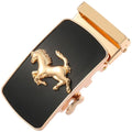 Boucle Ceinture Automatique Motif Cheval Modèle Brandon - La Ceinturerie