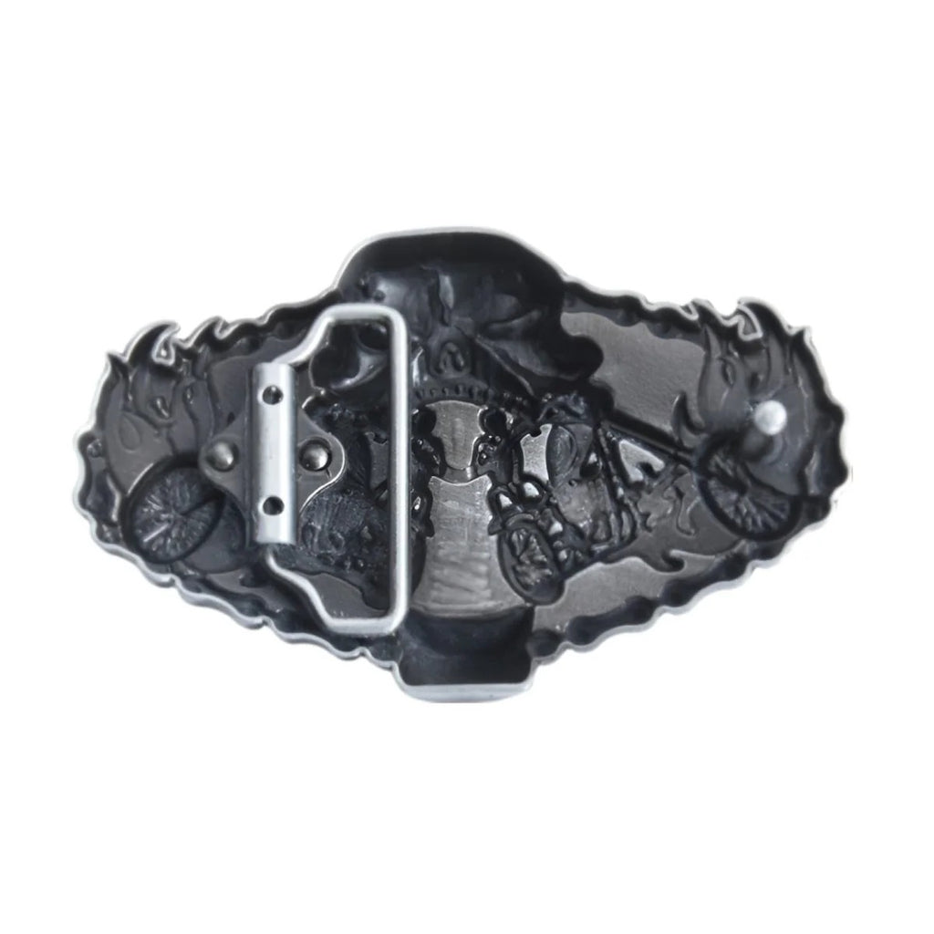 Boucle de Ceinture Double Moto Modèle Elmer - La Ceinturerie
