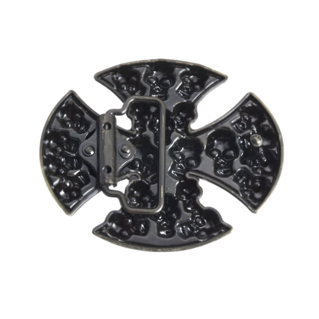 Boucle de Ceinture Multiples Têtes de Mort Modèle Hosh - La Ceinturerie