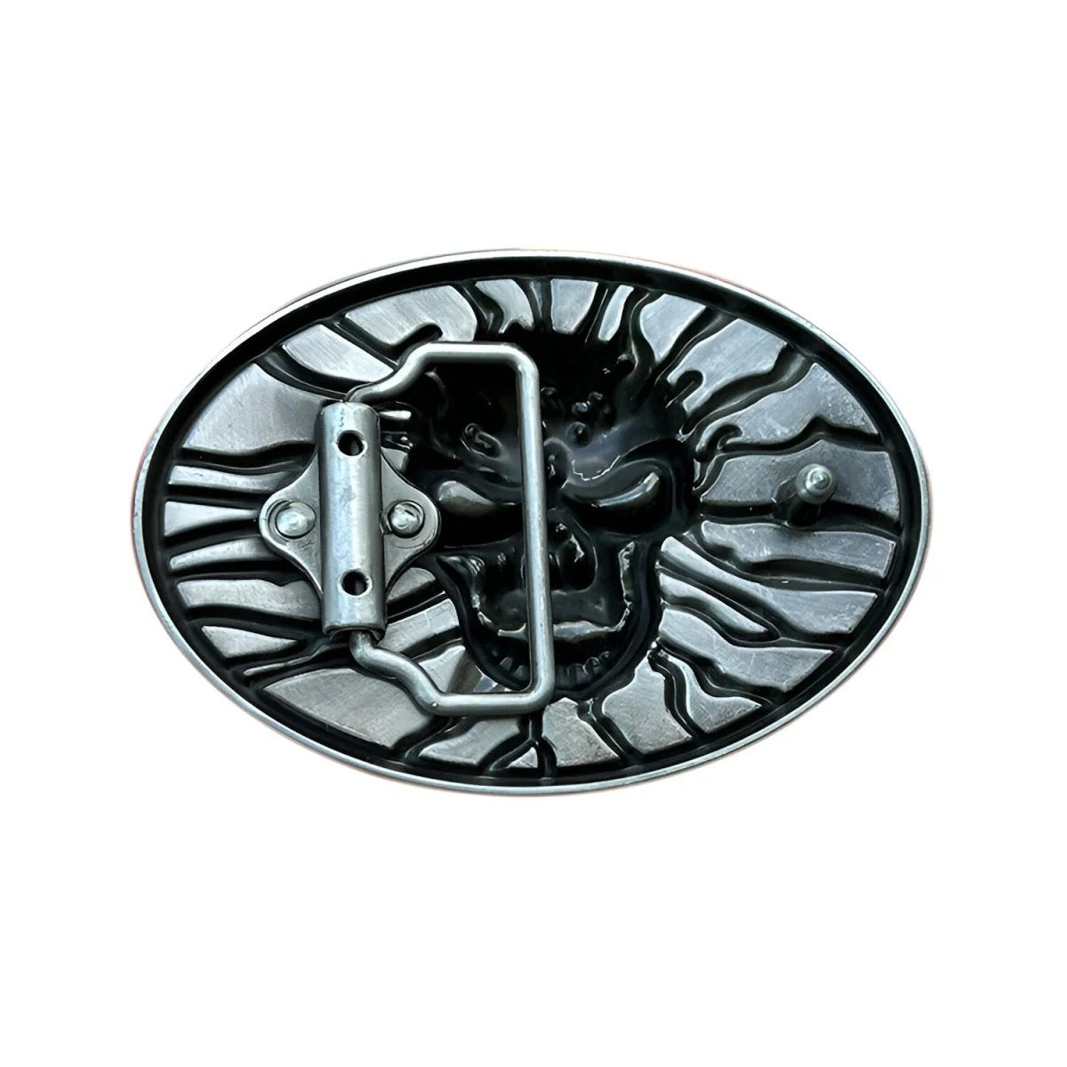 Boucle de Ceinture Tête de Mort Modèle Jensen - La Ceinturerie