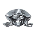 Boucle de Ceinture Tête de Mort Pirate Modèle Willer - La Ceinturerie