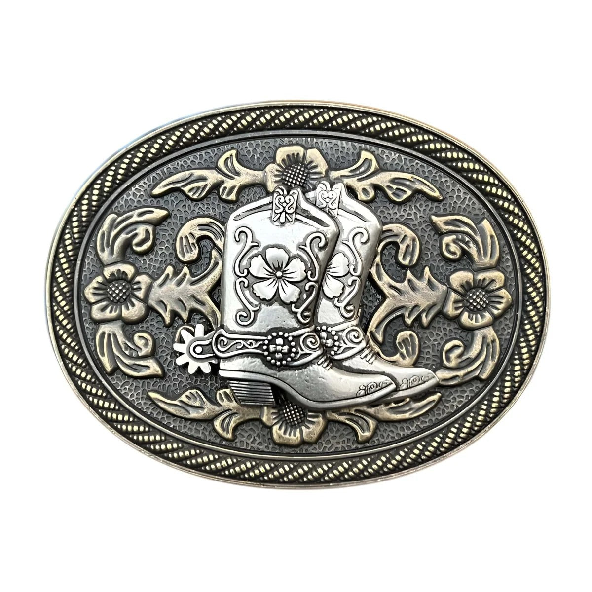Boucle Ceinture Western Bottes Cow-Boy Modèle Angus - La Ceinturerie