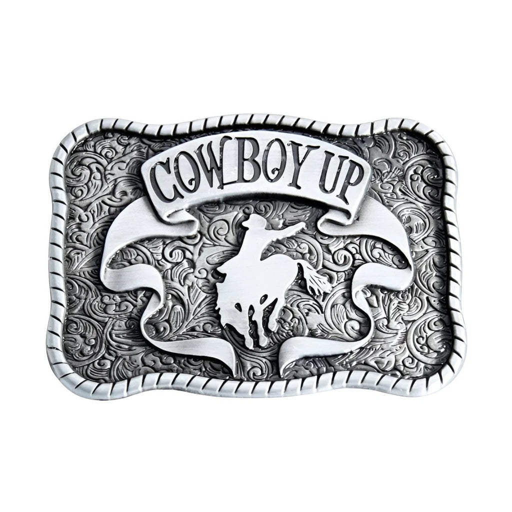 Boucle de Ceinture Western "Cowboy UP" Modèle Cleve - La Ceinturerie

