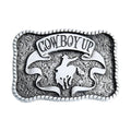 Boucle de Ceinture Western "Cowboy UP" Modèle Cleve - La Ceinturerie

