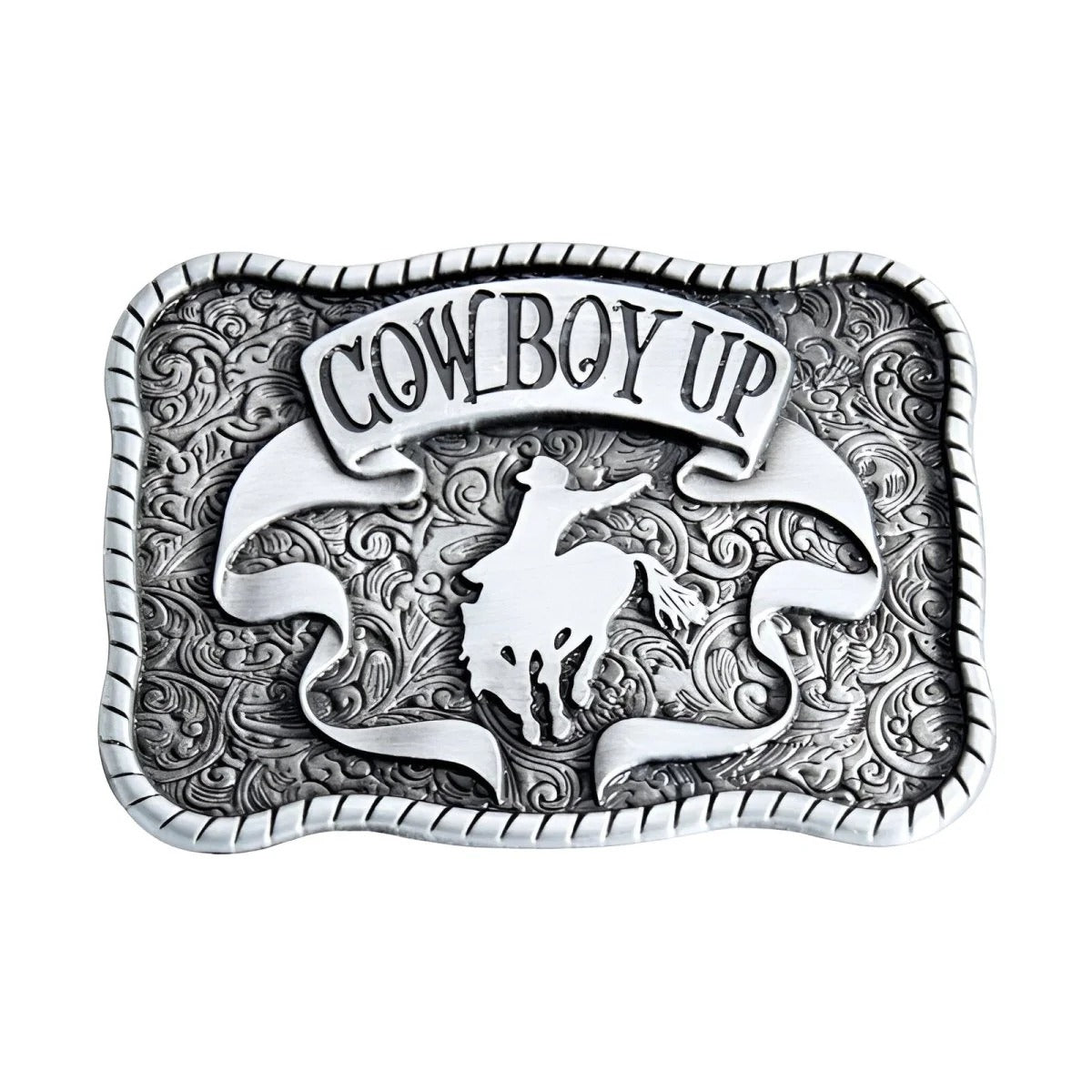 Boucle de Ceinture Western "Cowboy UP" Modèle Cleve - La Ceinturerie

