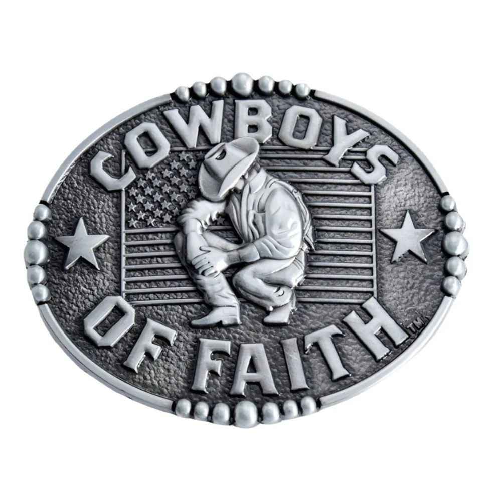 Boucle de Ceinture Western "Cowboys of faith" Jared - La Ceinturerie
