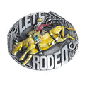 Boucle Ceinture Western "LET'S RODEO" Modèle Dwight - La Ceinturerie

