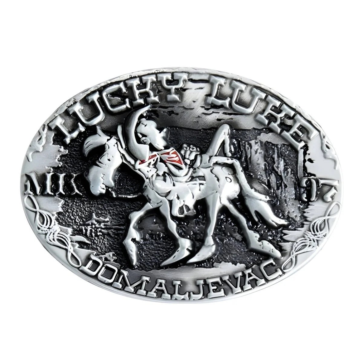 Boucle de Ceinture Western Lucky Luke Modèle Robby - La Ceinturerie
