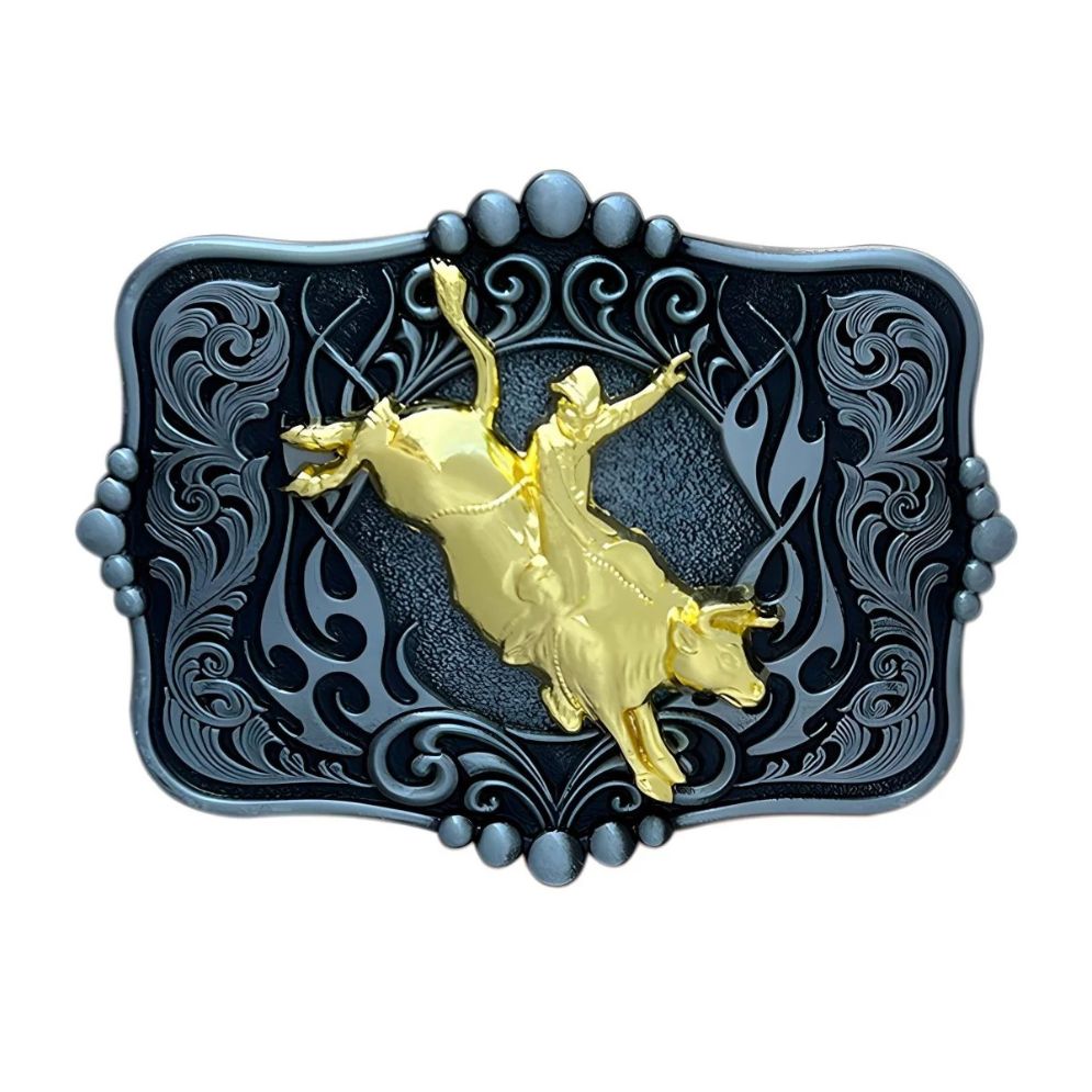 Boucle de Ceinture Western Rodéo Modèle Tony - La Ceinturerie
