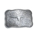 Boucle Ceinture Western Taureau Cornes Modèle Nixon - La Ceinturerie

