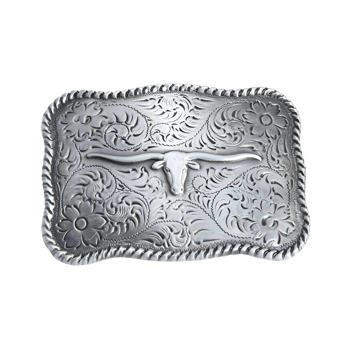 Boucle Ceinture Western Taureau Cornes Modèle Nixon - La Ceinturerie

