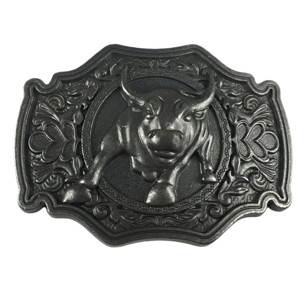 Boucle de Ceinture Western Taureau Modèle Kamar - La Ceinturerie
