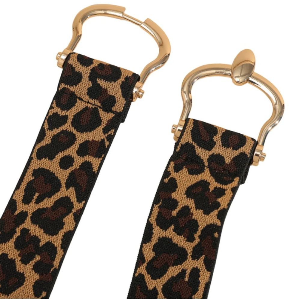 Ceinture à Imprimé Léopard Modèle Sueno - La Ceinturerie
